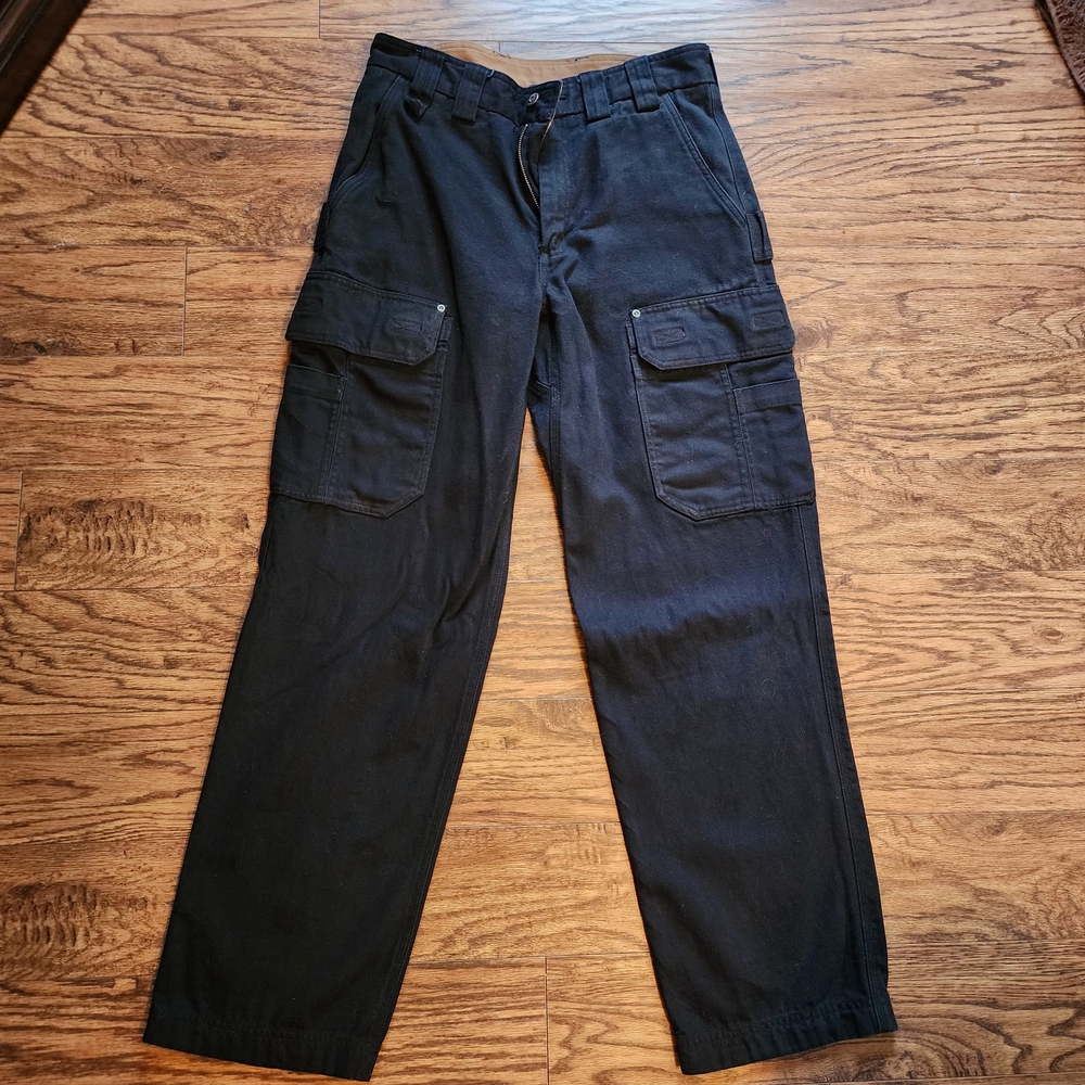Duluth Trading Co Men's Dark Gray Cargo Pants